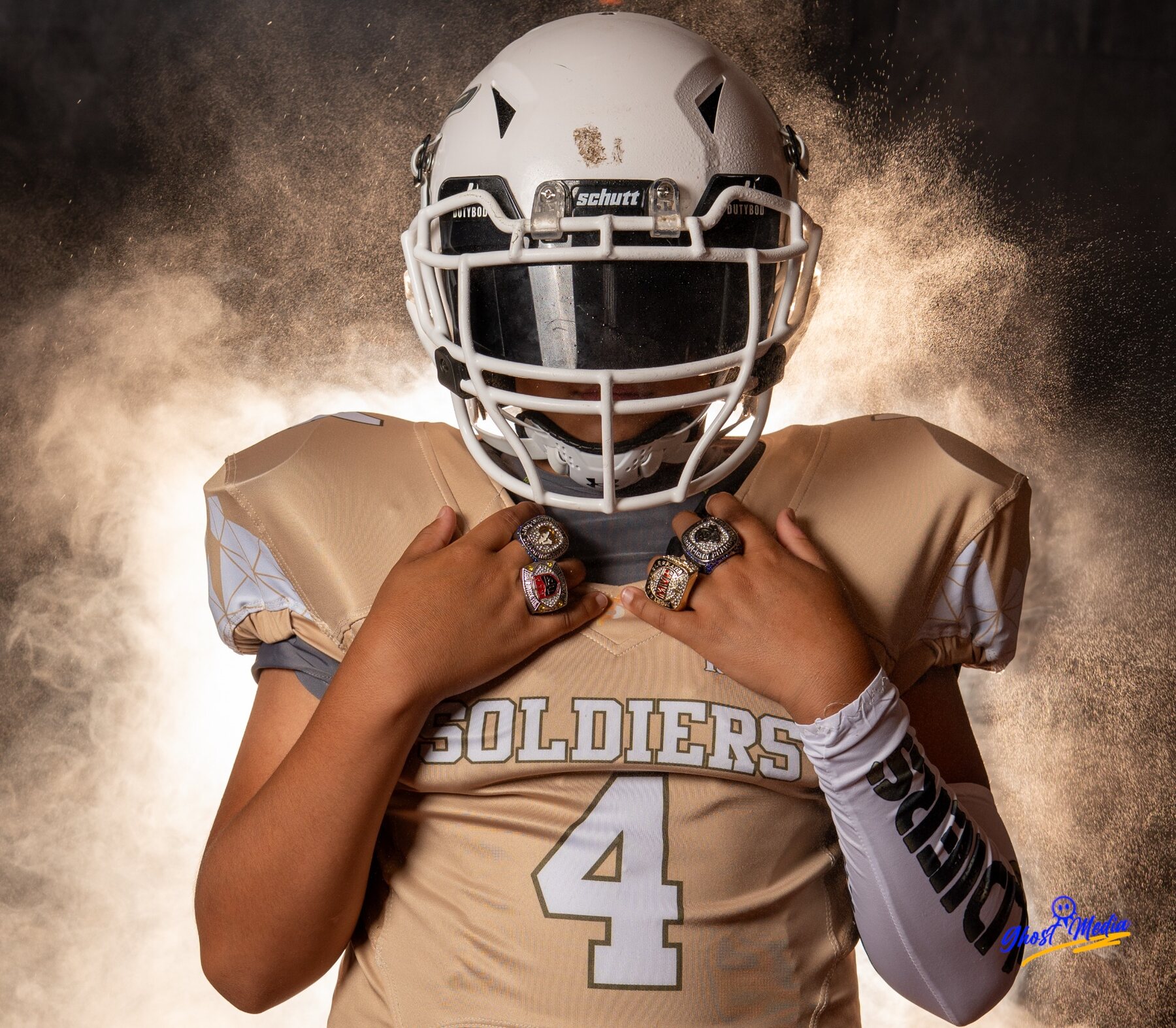 Football team entrance
